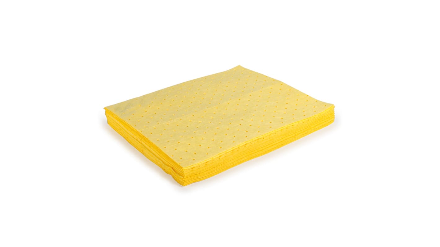 RS PRO Spill Absorbent Pad for Chemical Use, 16L Capacity, 20 per Pack