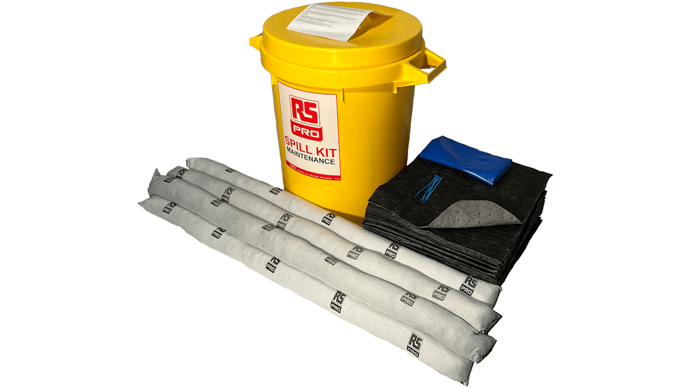 RS PRO Bindemittel-Kit 500mm x 580mm x 750mm, Aufnahme bis 80L, Einsatz in Wartung