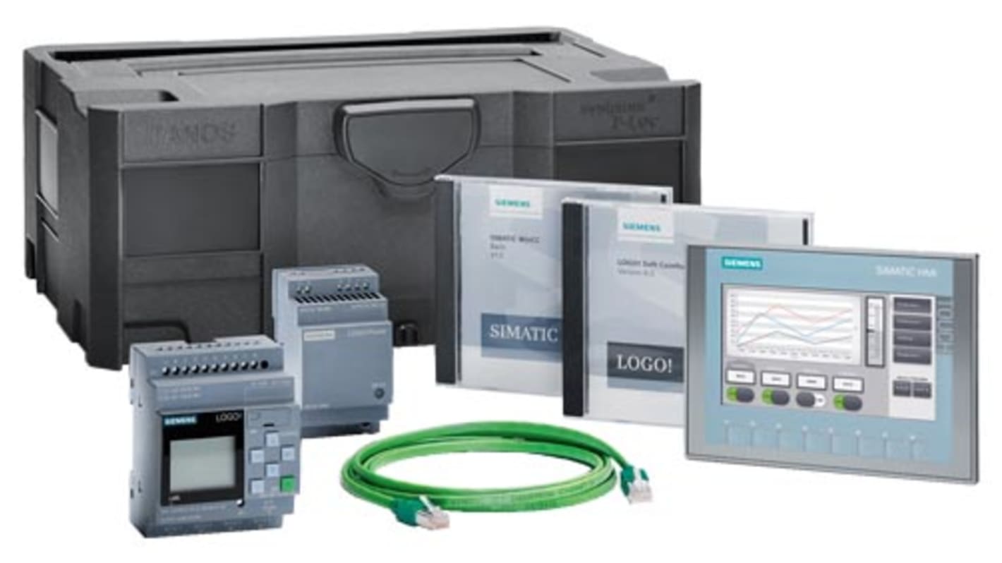 Módulo lógico Siemens LOGO!, 12 → 24 V dc tipo Digital, 4 salidas tipo Relé, comunicación Ethernet