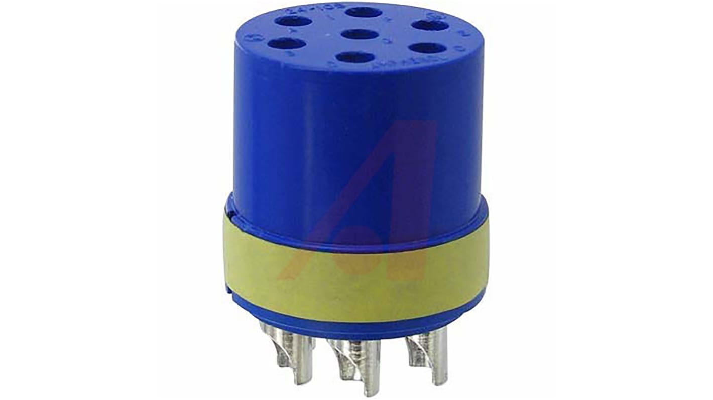 Connecteur cylindrique Amphenol Industrial, Femelle, taille 24, 7 voies, pour Connecteurs cylindriques standard série 97