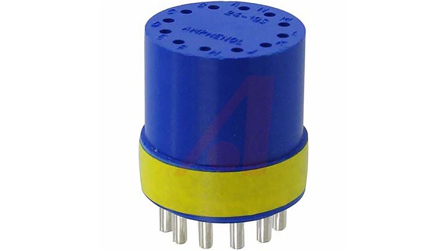 Amphenol Industrial Female Connector Insert size 24 12 Way for use with 97 Series Standard Cylindrical Connectors