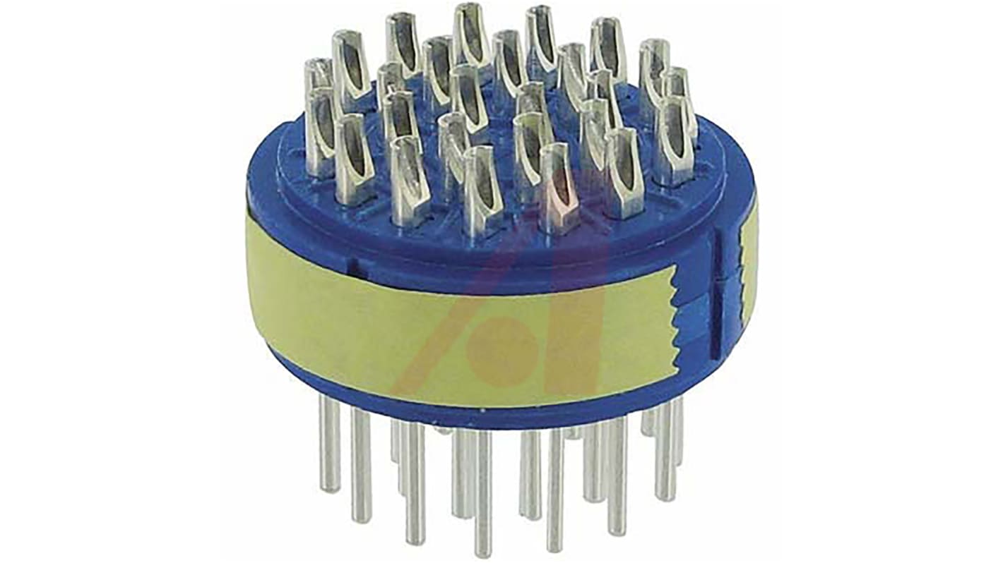 Amphenol Industrial Male Connector Insert size 28 26 Way for use with 97 Series Standard Cylindrical Connectors
