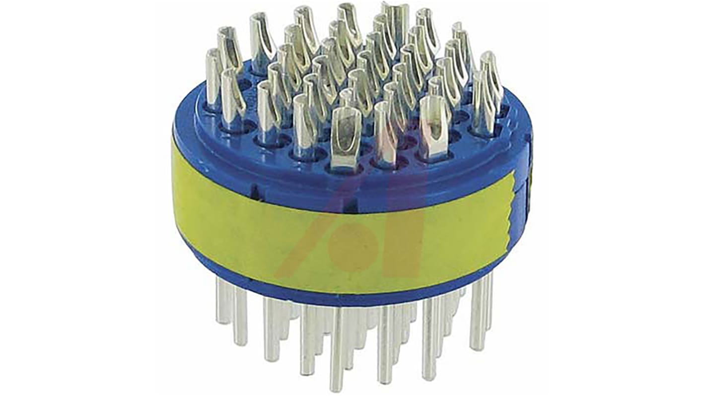 Amphenol Industrial Male Connector Insert size 28 35 Way for use with 97 Series Standard Cylindrical Connectors