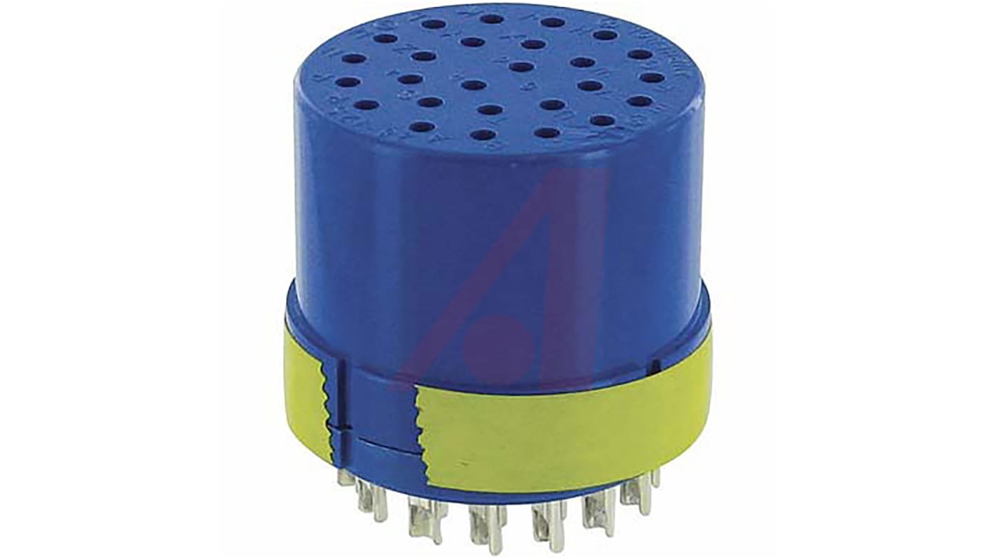 Amphenol Industrial Female Connector Insert size 28 26 Way for use with 97 Series Standard Cylindrical Connectors