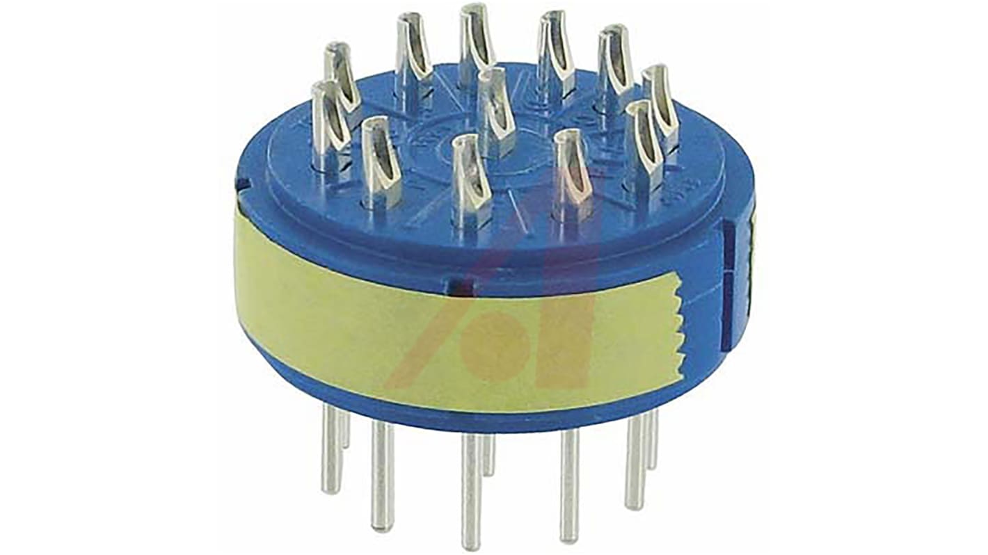 Amphenol Industrial 连接器插芯, 公插, 12位, 28外壳, 用于97 系列标准圆柱形连接器