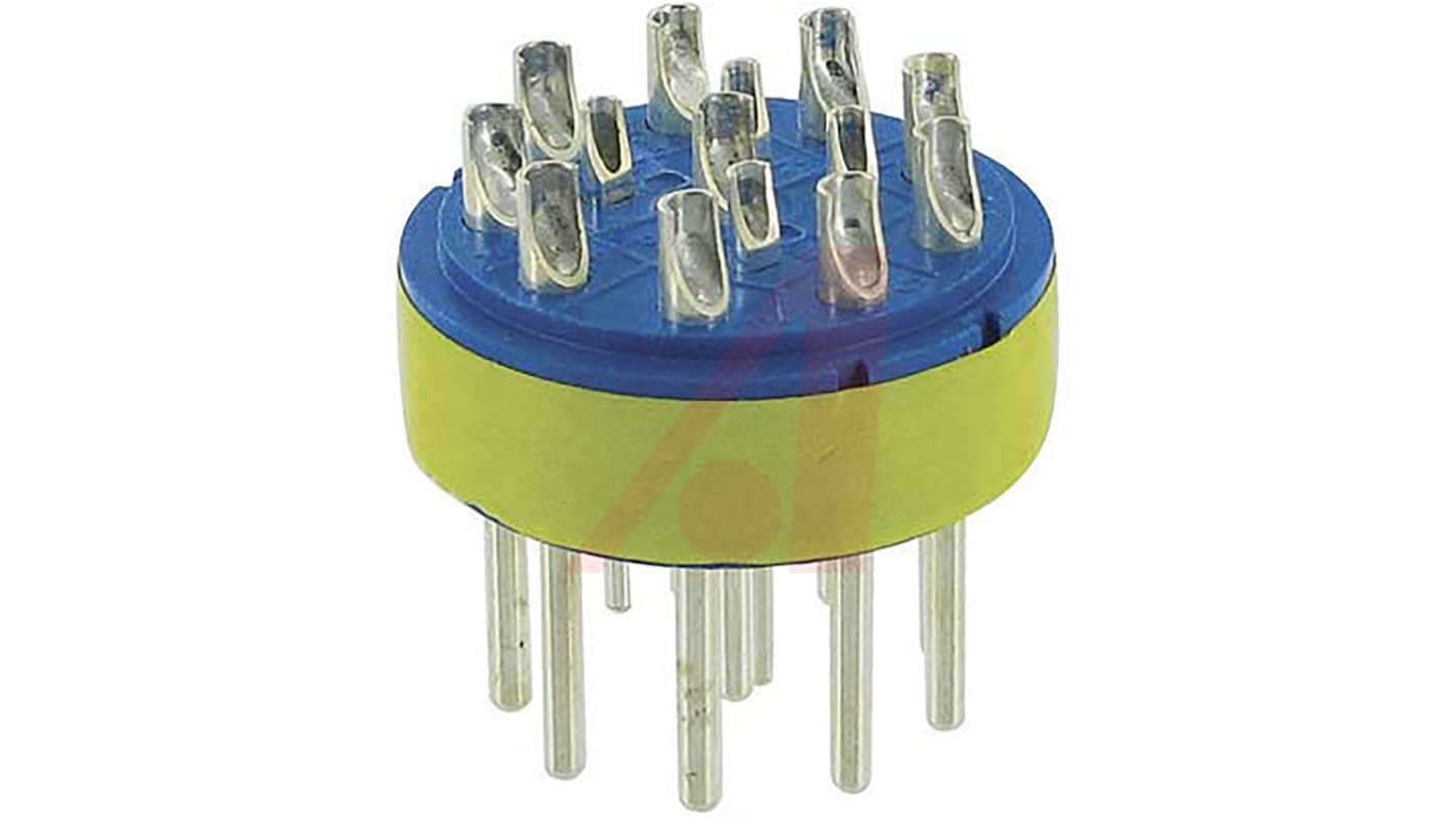 Amphenol Industrial Male Connector Insert size 28 14 Way for use with 97 Series Standard Cylindrical Connectors