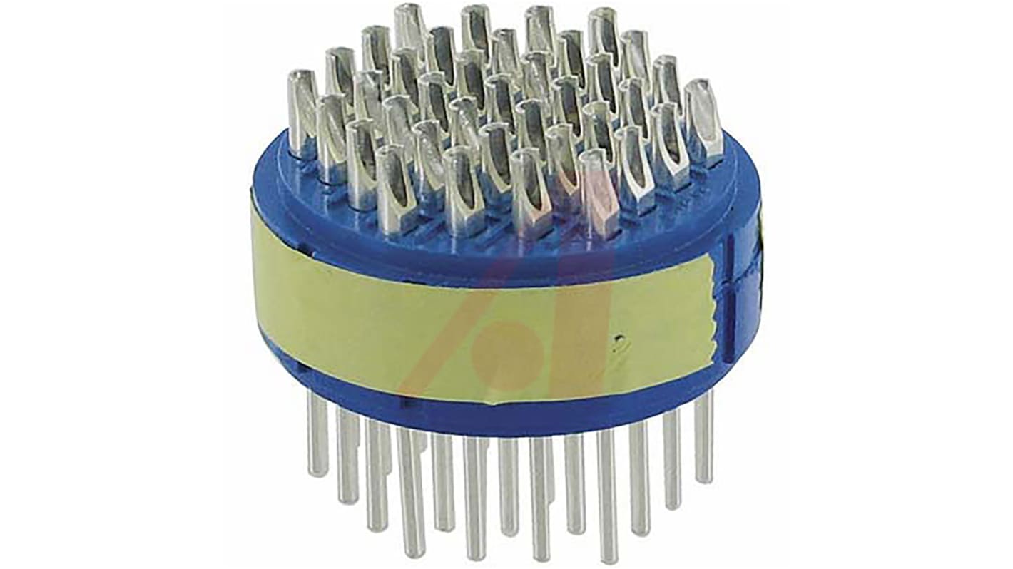 Amphenol Industrial Steckverbindereinsatz Stecker Größe 28 für Zylindrische Standard-Steckverbinder der Serie 97, Stift