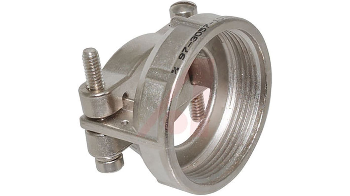 Amphenol Industrial ケーブルクランプ シェルサイズ:24, 28 97 Amphenol Industrial ケーブルクランプ シェルサイズ:24, 28 97