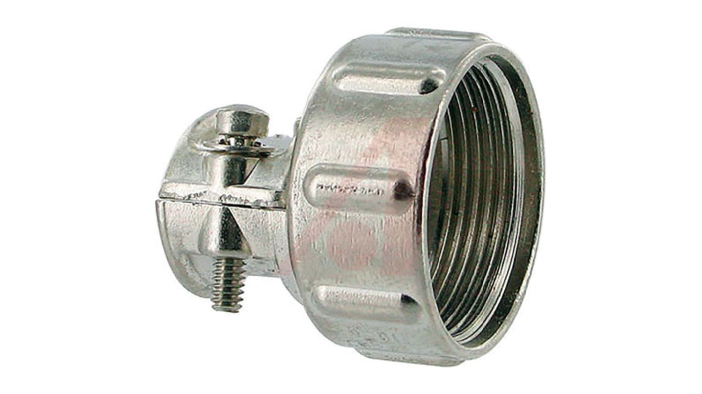 Amphenol Industrial, 97Size 10SL, 12S Straight Cable Clamp, For Use With Jacketed Cable, Wires Protected by Tubing