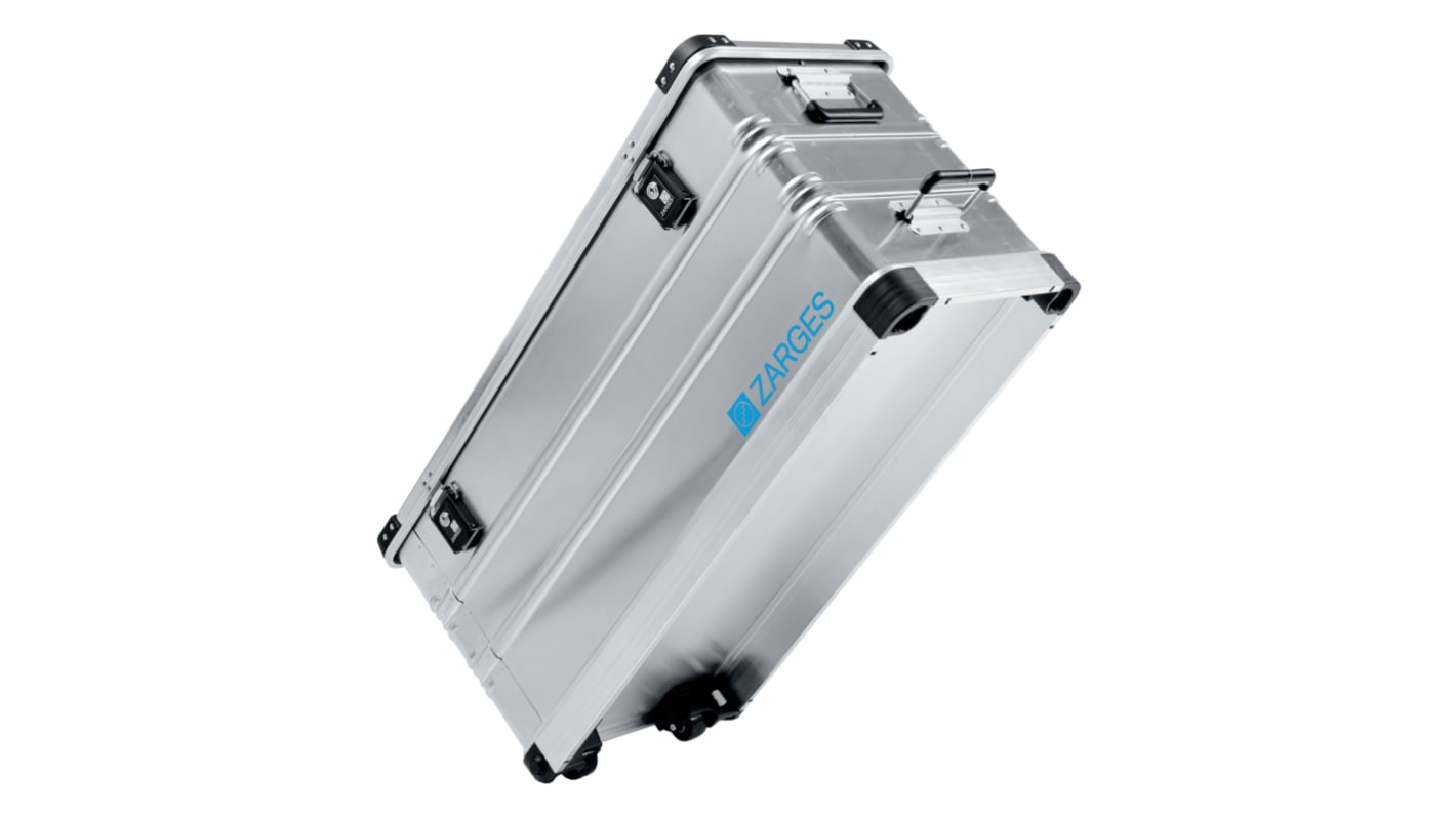 Zarges K 424 XC Waterproof Metal Equipment case With Wheels, 960 x 400 x 455mm
