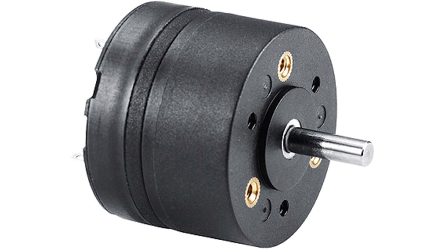 Faulhaber Brushed Geared DC Geared Motor, 0.97 W, 12 V dc, 10 Ncm, 4 rpm, 3mm Shaft Diameter