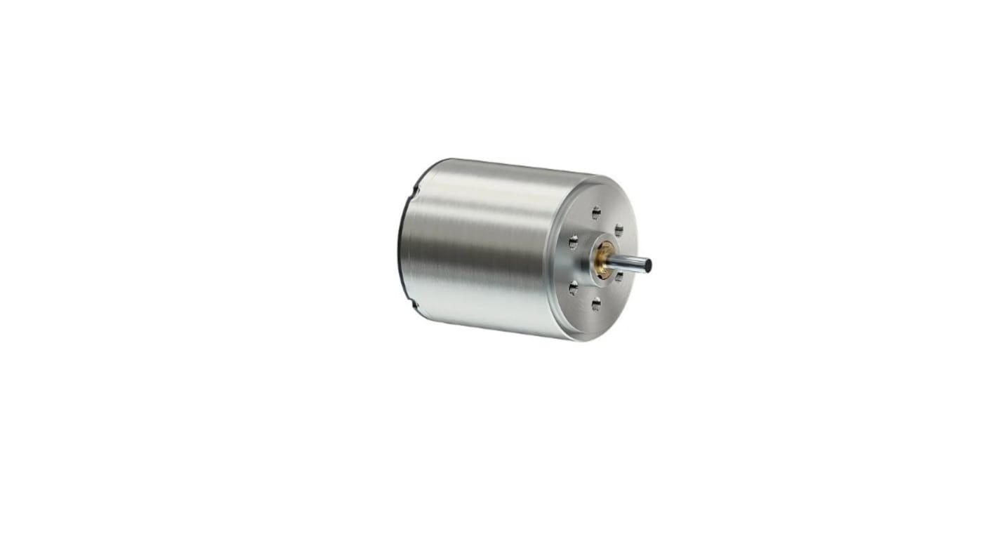 Faulhaber Brushed DC Motor, 4.05 W, 12 V dc, 6.7 mNm, 4390 rpm, 2mm Shaft Diameter