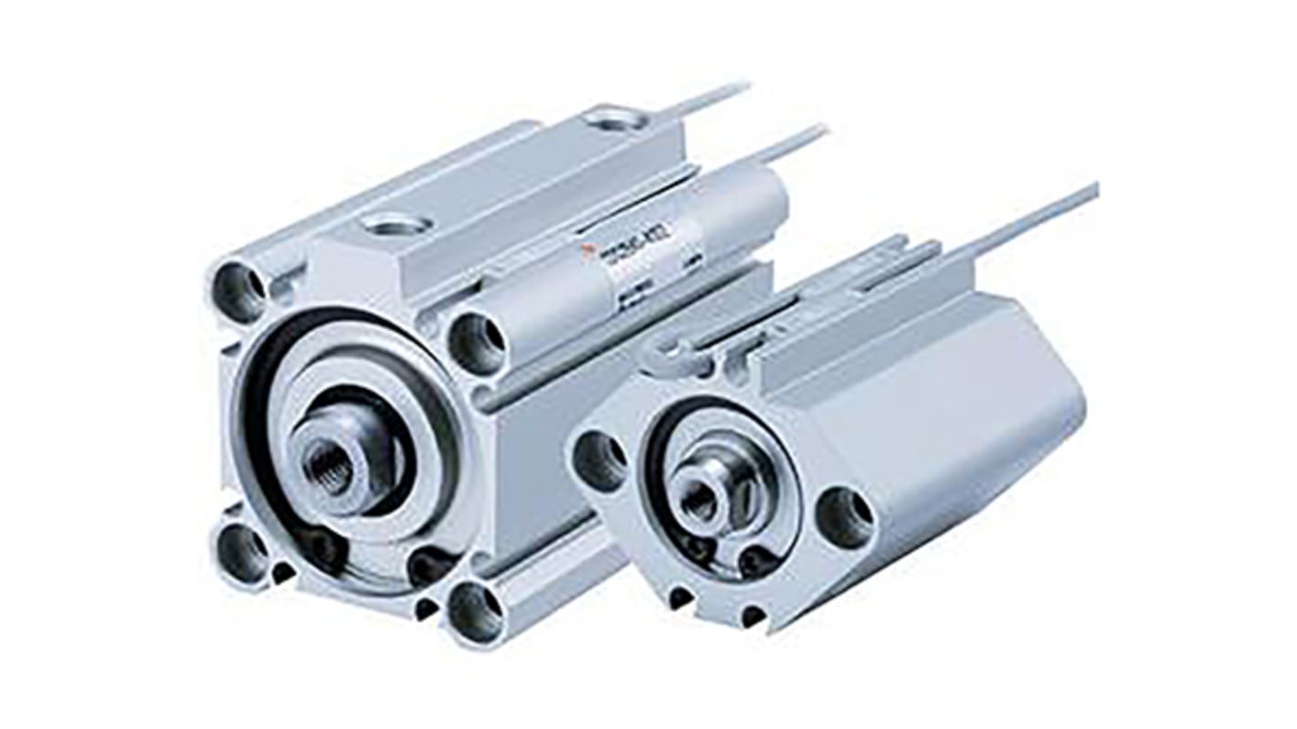 SMC コンパクトエアシリンダ ボア:80mm ストローク:75mm SMC コンパクトエアシリンダ ボア:80mm ストローク:75mm