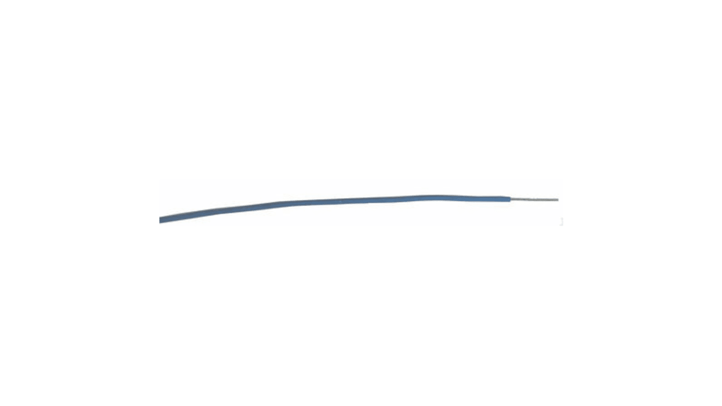 RS PRO Blue 0.2mm² Hook Up Wire, 24 AWG, 11/0.16 mm, 100m, XLPE Insulation