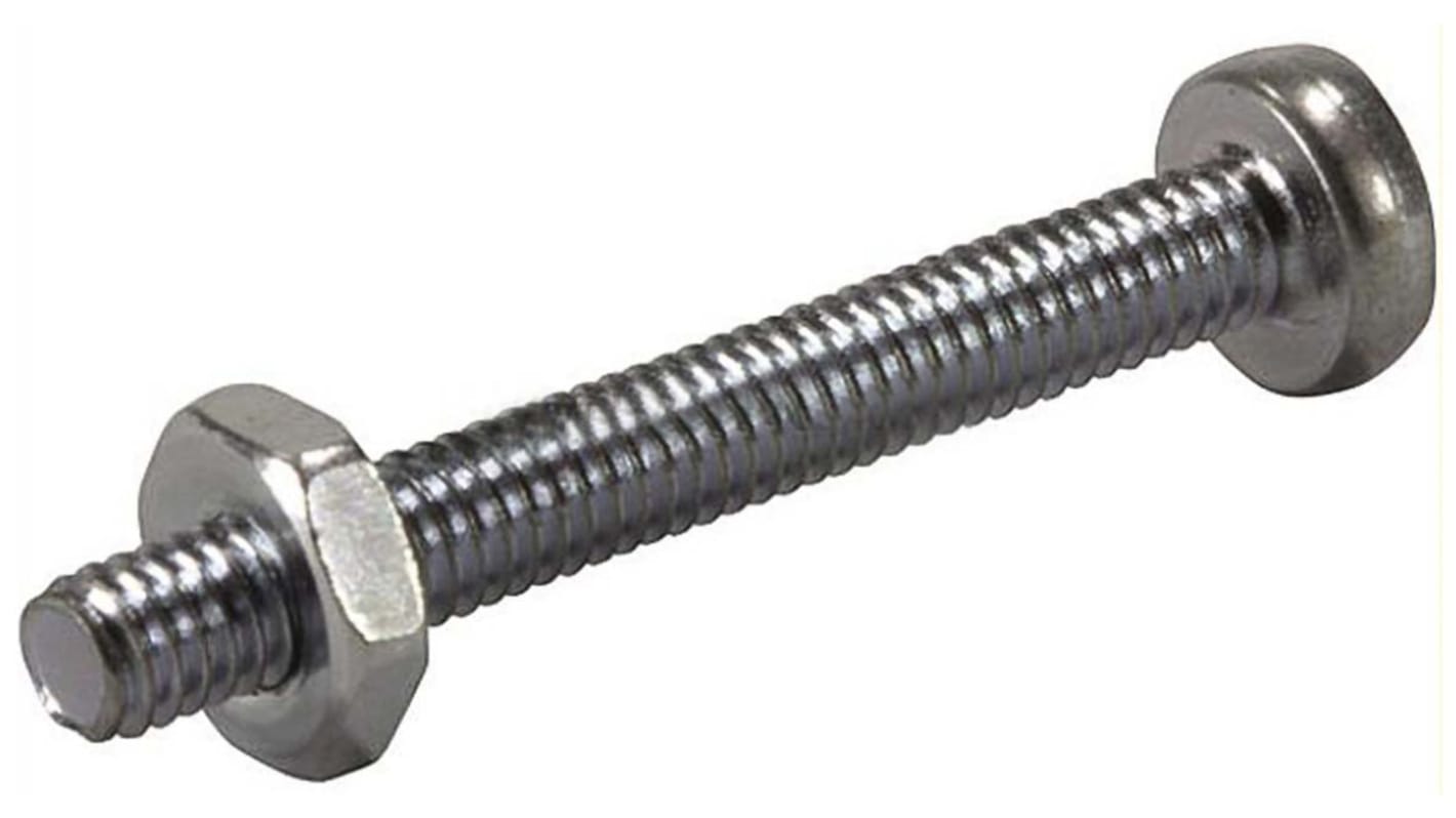 Tornillo de fijación HARTING serie 09 06 para uso con Conector DIN 41612