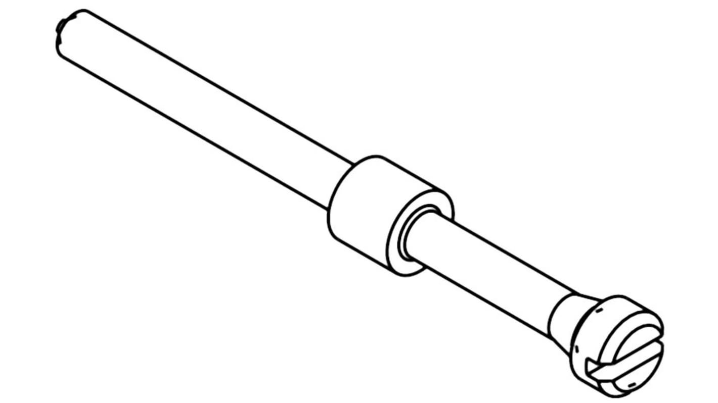 Tornillo de fijación Harting serie 09 06 para uso con Conector DIN 41612