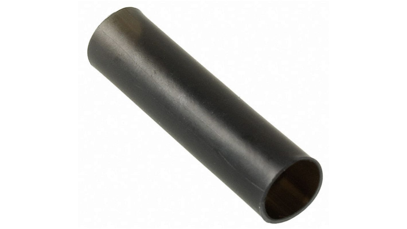 TE Connectivity Adhesive Lined Halogen Free Heat Shrink Tubing, Black 5.75mm Sleeve Dia. x 50mm Length 4:1 Ratio,