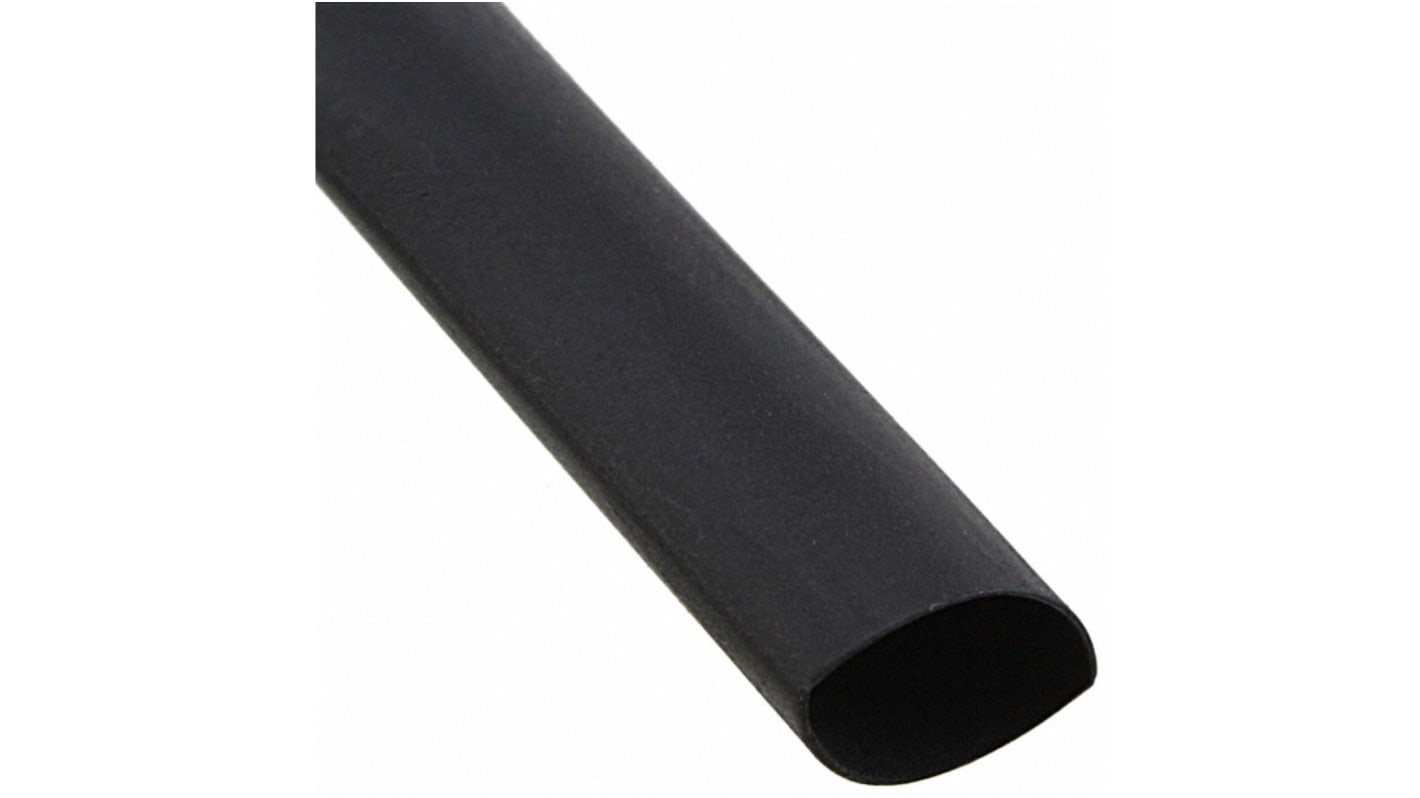 TE Connectivity Halogen Free Heat Shrink Tubing, Black 26.8mm Sleeve Dia. x 50m Length 2:1 Ratio, VERSAFIT V2 Series