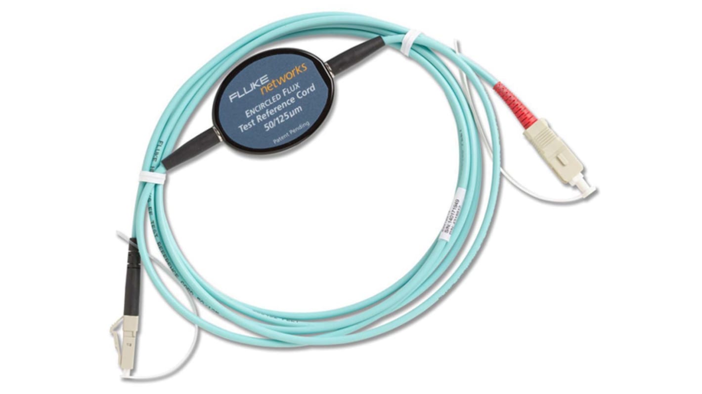 Fluke Networks Test Reference Cord for Certifiber® Pro Optical Loss Test Set, LC Terminated Fiber, MRC-50-EFC-SCLC