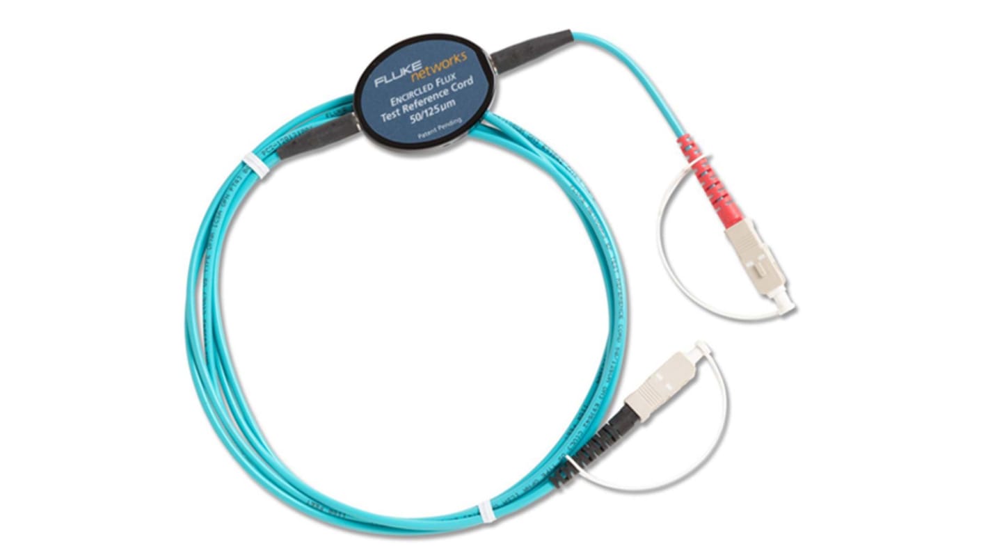 Fluke Networks Test Reference Cord for Certifiber® Pro Optical Loss Test Set, SC Terminated Fiber, MRC-50-EFC-SCSC