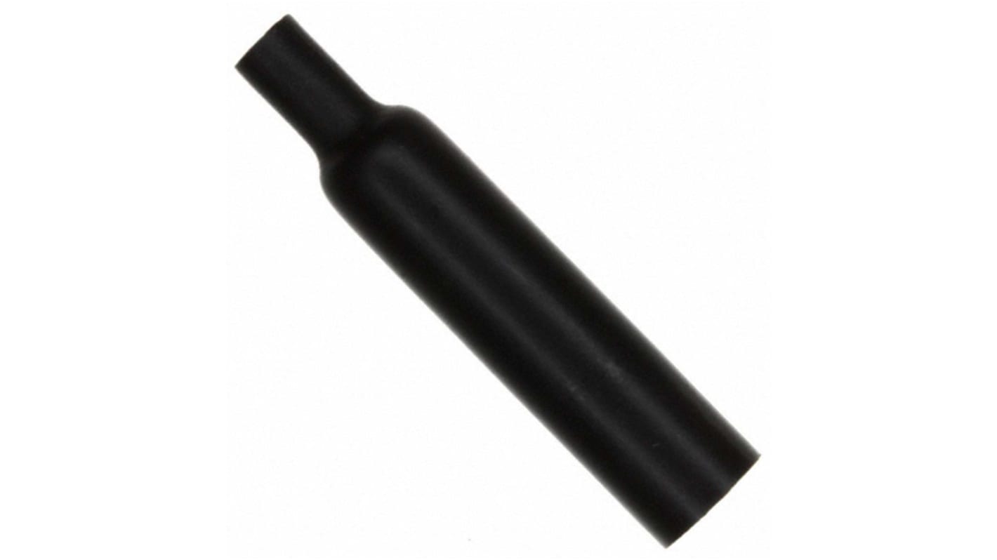 TE Connectivity End Cap Black, Polyolefin, 4.75mm