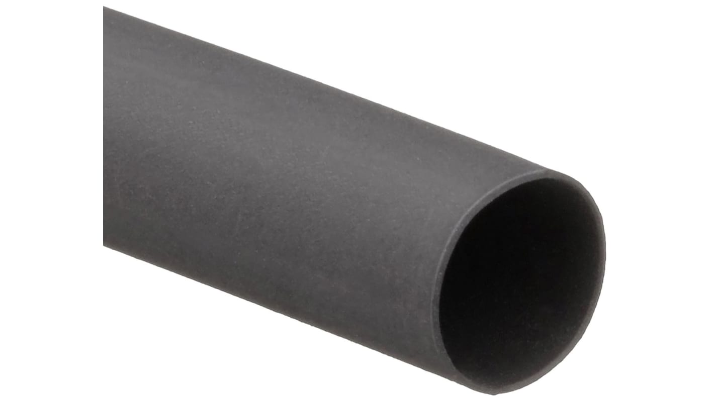 TE Connectivity Halogen Free Heat Shrink Tubing, Black 20.4mm Sleeve Dia. x 76m Length 2:1 Ratio, VERSAFIT Series