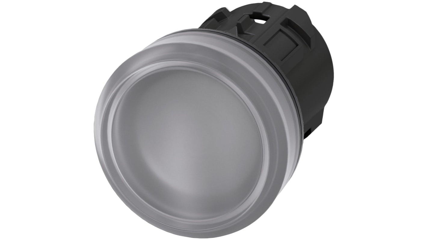 Siemens Clear Pilot Light Head, 22mm Cutout SIRIUS ACT 3SU10 Series