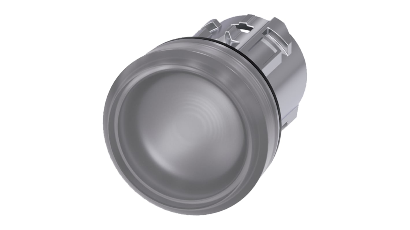 Siemens Clear Pilot Light Head, 22mm Cutout SIRIUS ACT 3SU10 Series