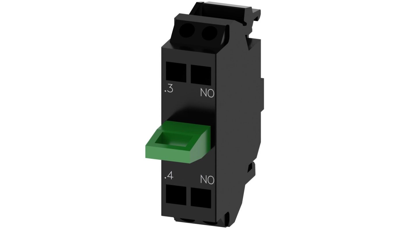 Siemens SIRIUS ACT Series Contact Block, 5 → 500V ac/dc, 1NO