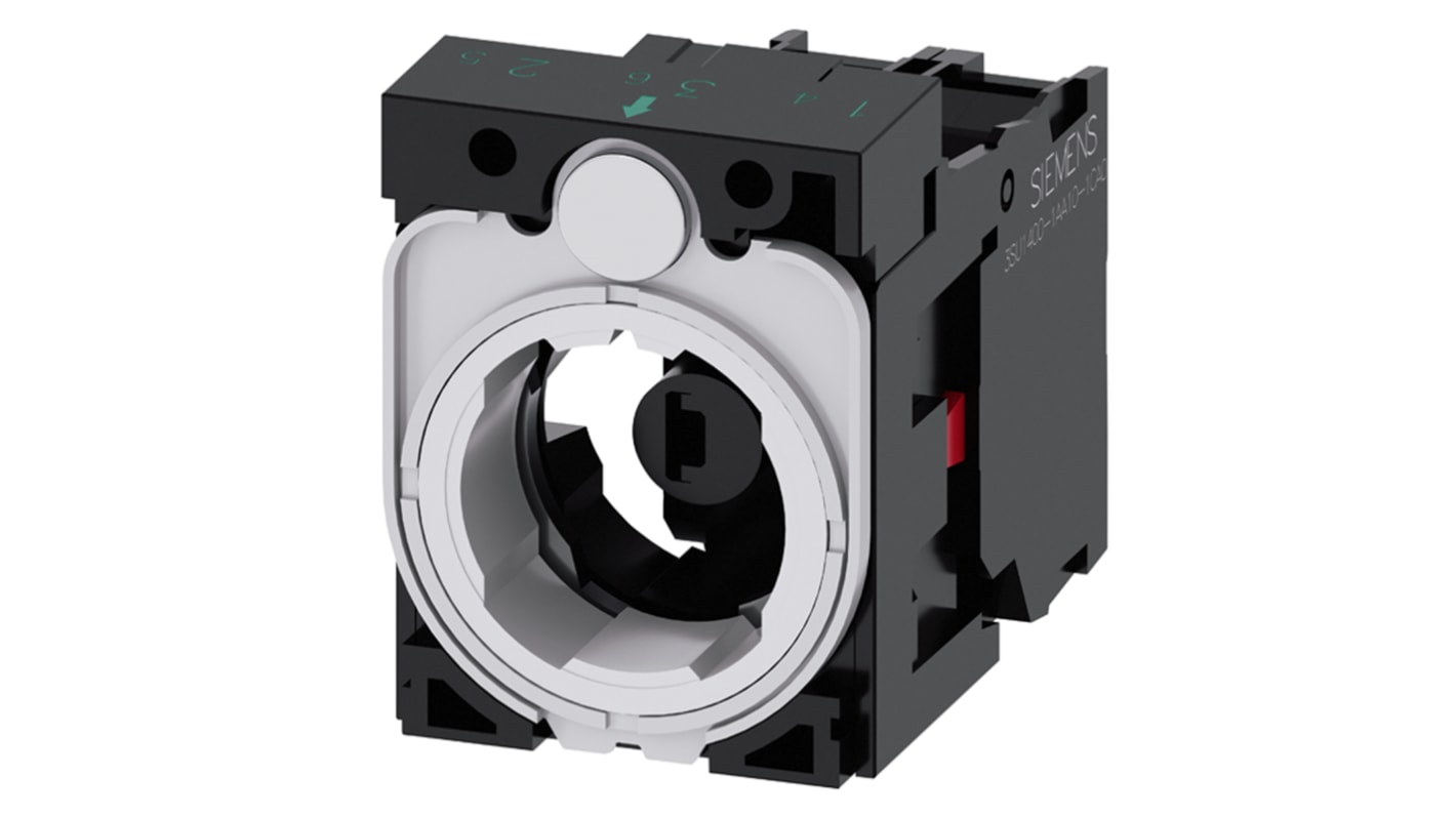 Siemens SIRIUS ACT 3SU15 Series Contact & Light Block, 6 → 24V ac/dc, 1NC