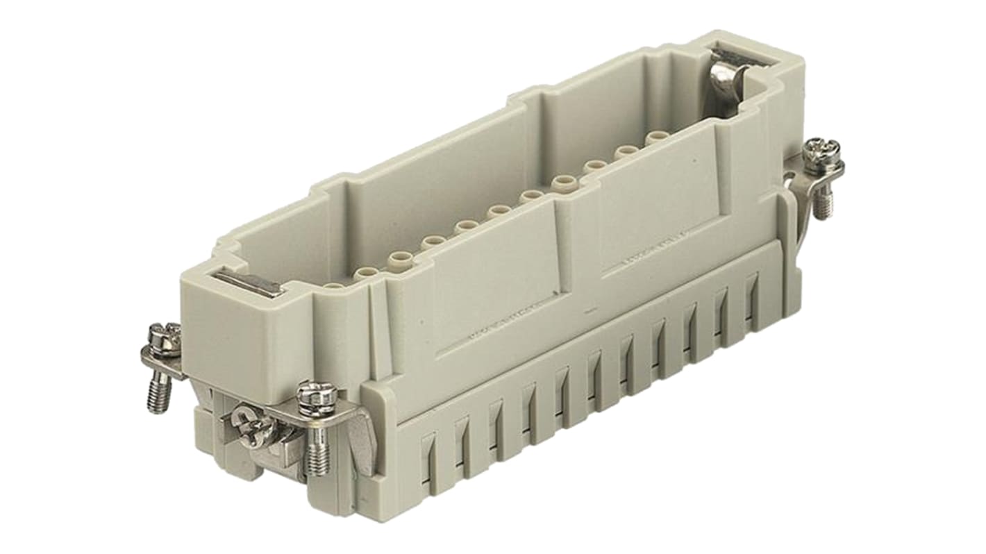 Embout de connecteur HARTING série Han E HMC, 24 contacts , 16A, Mâle