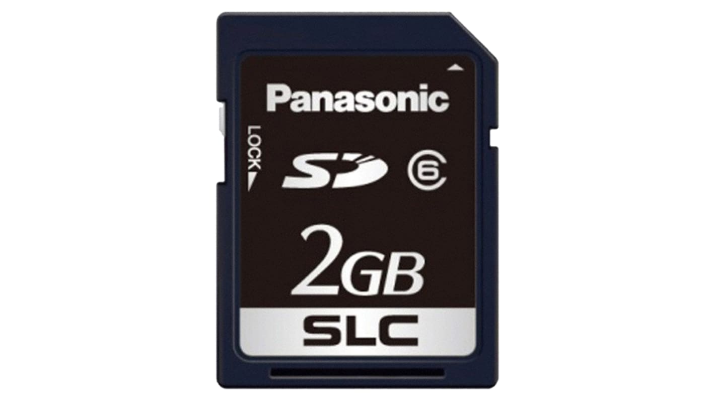 Panasonic 2 GB Industrial SD SD Card, Class 10