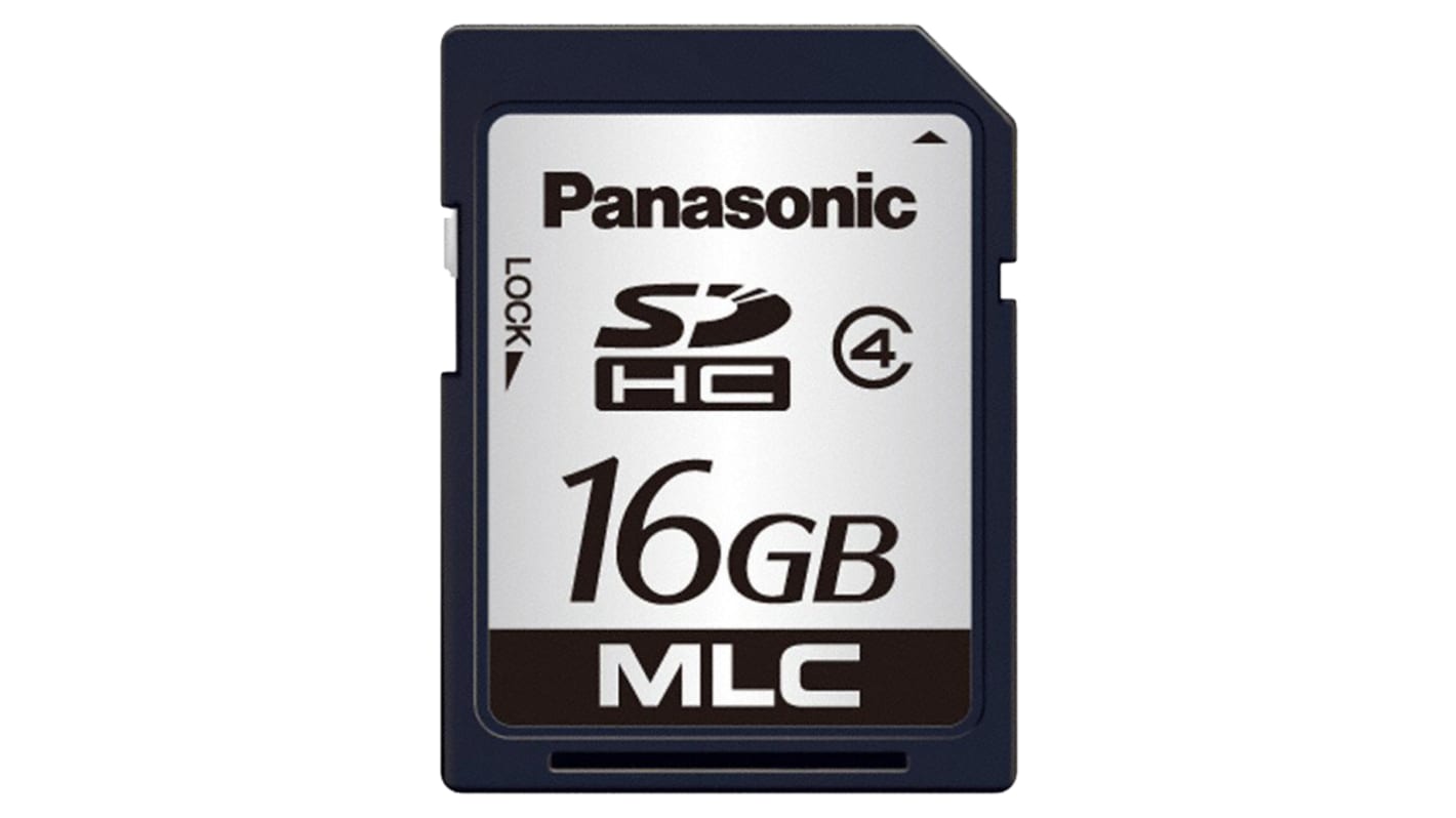 Panasonic 16 GB SDHC SD Card, Class 4