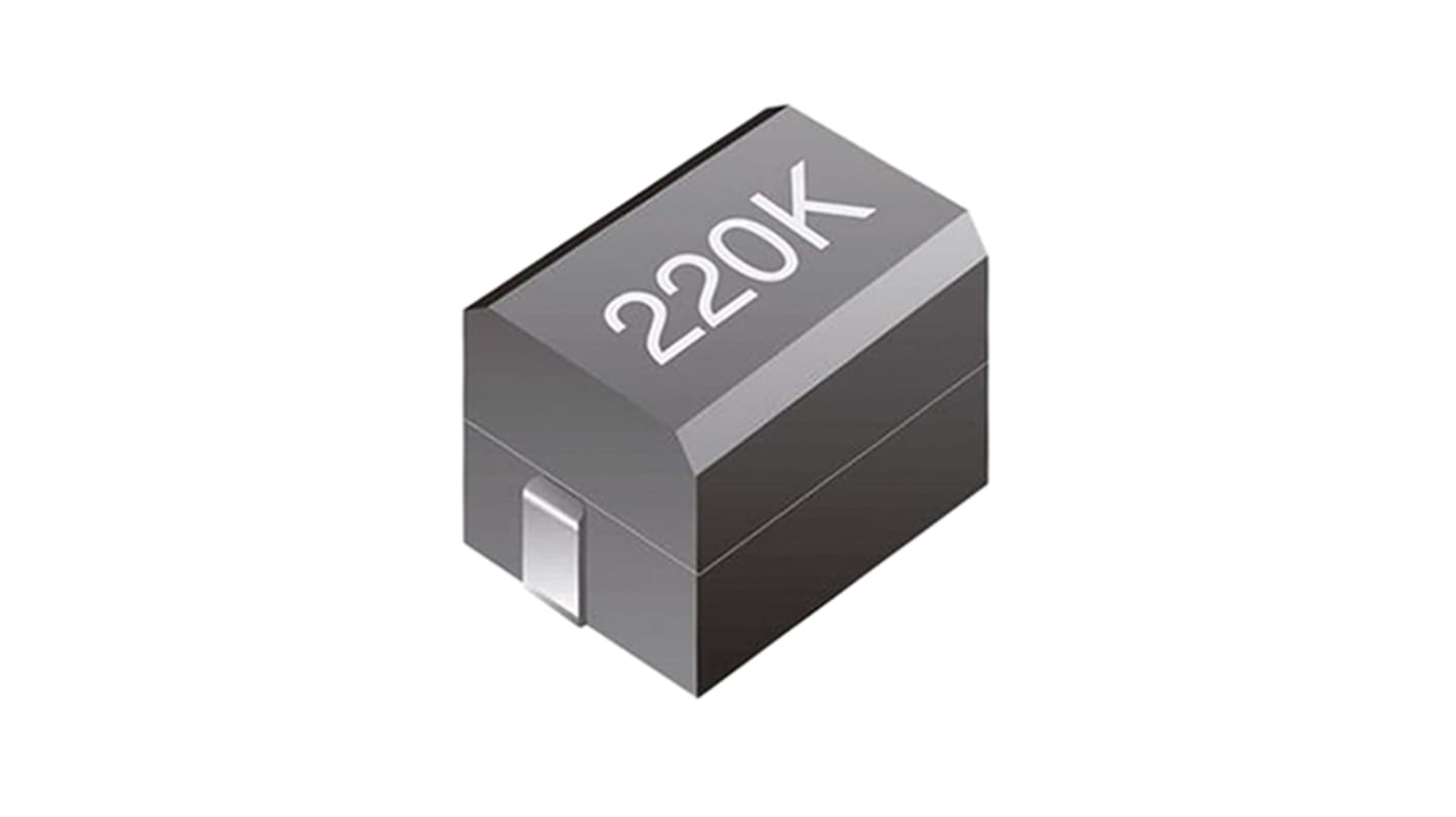 Bourns, CM453232, 1812 (4532M) Unshielded Wire-wound SMD Inductor with a Ferrite Core, 1 mH ±5% Wire-Wound 30mA Idc Q:30