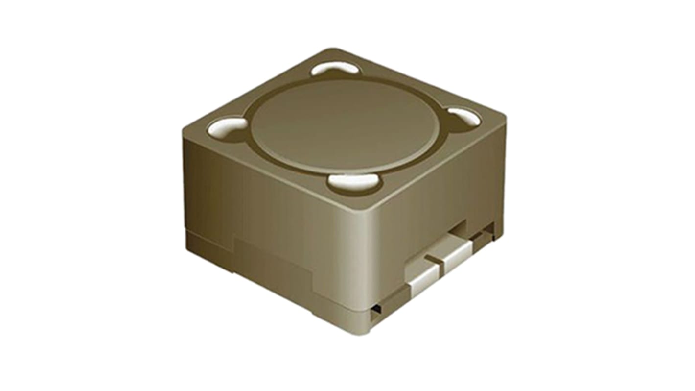 Bourns, SRR1208, E6 Shielded Wire-wound SMD Inductor with a Ferrite DR & RI Core, 3.3 mH Wire-Wound 350mA Idc Q:20