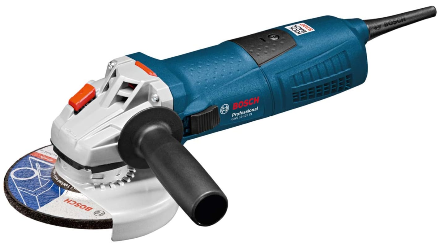 Bosch GWS 13-125 1.3kW, diámetro de disco 125mm, 11500rpm Tipo C - EuroPlug