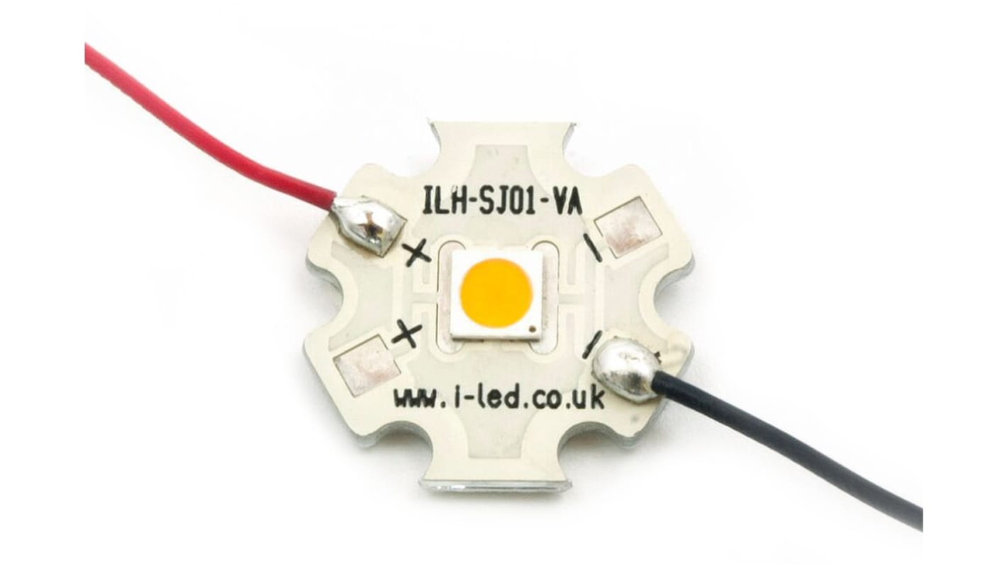 ILS ILH-SL01-FW85-SC201-WIR200., Stanley 1N PowerStar Circular LED Array, 1 White LED (2200K)
