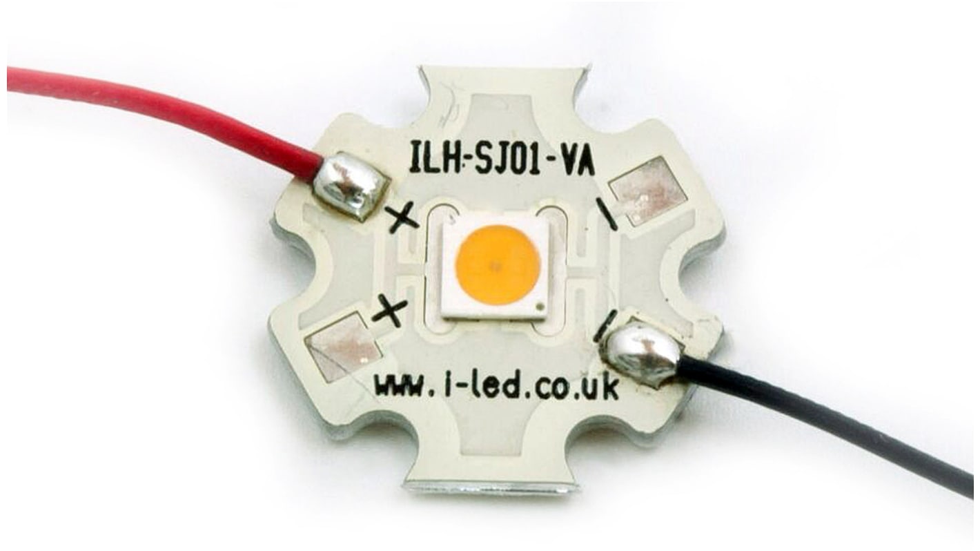 Pole LED diod, řada: Stanley 1N PowerStar ILH-SL01-PUPK-SC201-WIR200. barva Fialovorůžová ILS