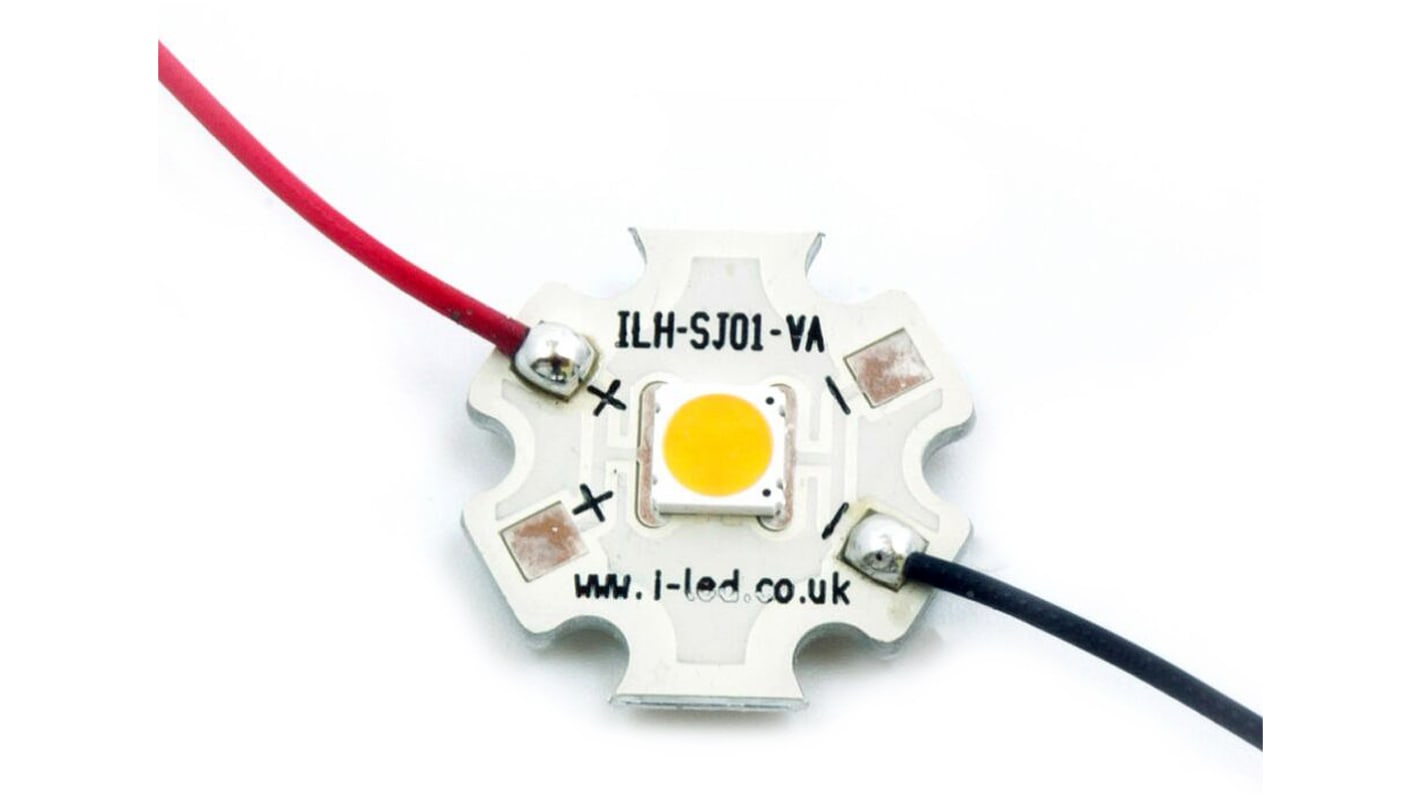 ILS ILH-SK01-WM95-SC211-WIR200., Stanley N6J PowerStar Circular LED Array, 1 Warm White LED (3000K)