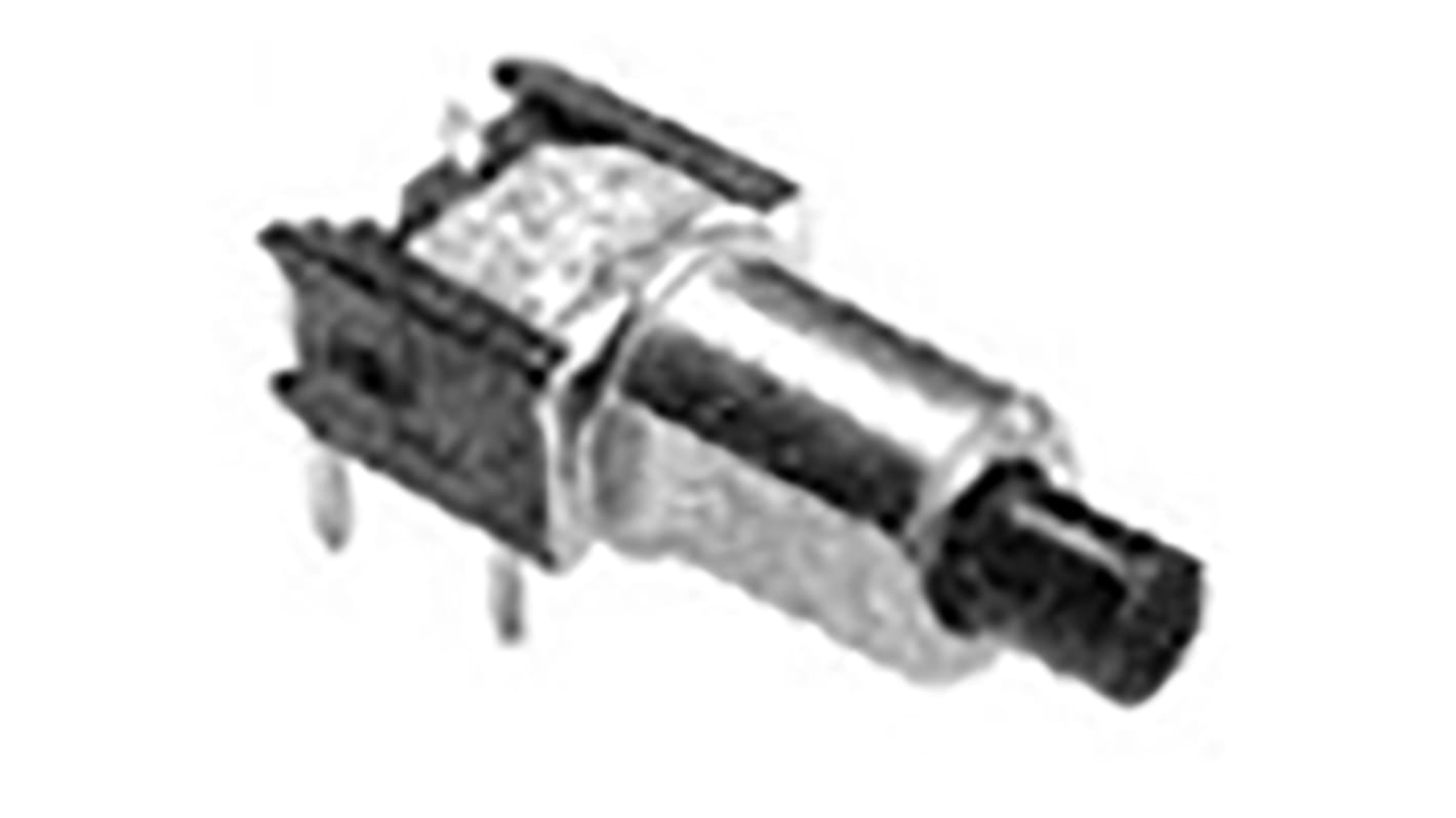 TE Connectivity Miniature Push Button Switch, Momentary, Through Hole, SPDT