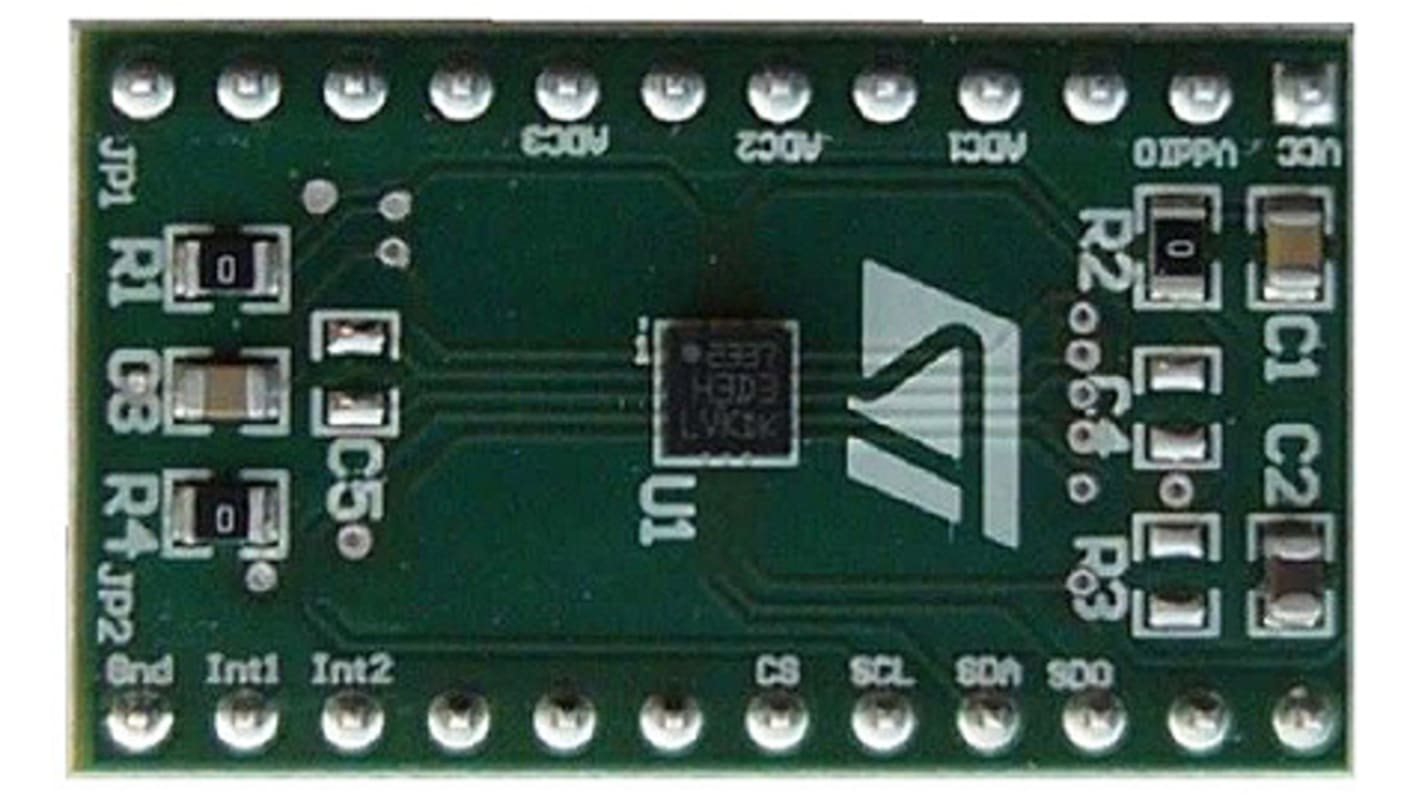 STMicroelectronics 3-Axis 适配器板, 加速表传感器
