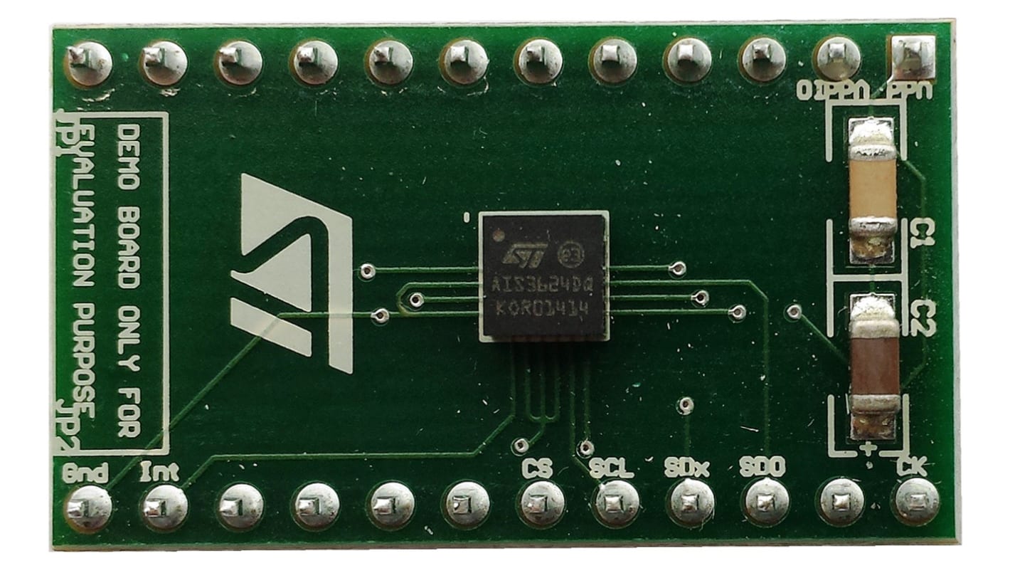 STMicroelectronics 3-Axis 适配器板, 加速表传感器, AIS3624DQ芯片, 用于DIP-24