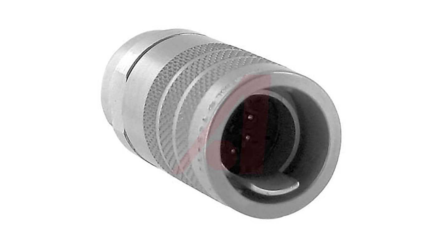 Amphenol Industrial, 165, Copper 9 Way Cable Mount MIL Spec Circular Connector, Pin Contacts, Bayonet