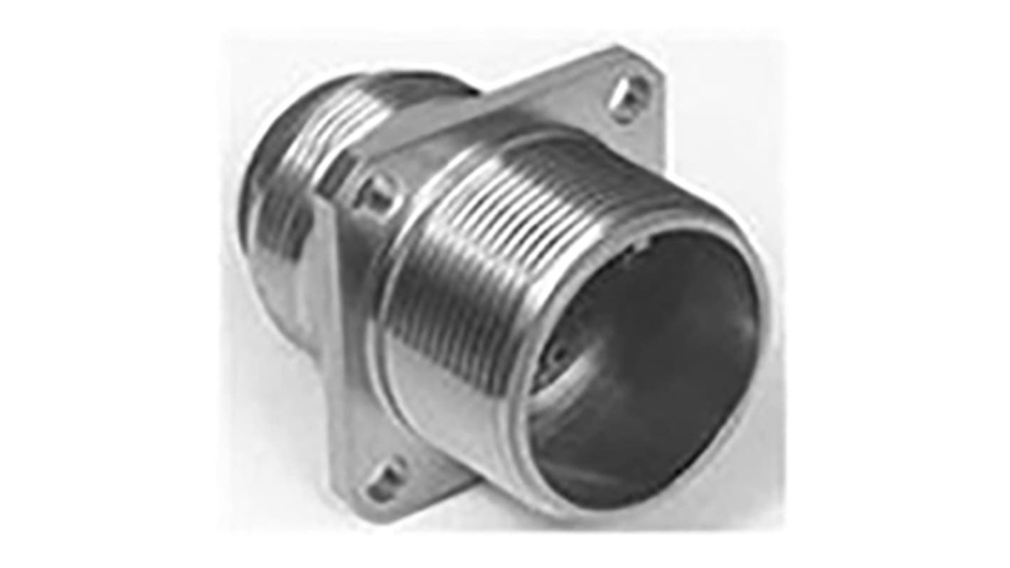 Amphenol Aerospace, MS 10 Way Box Mount MIL Spec Circular Connector ReceptacleGreen, Pin Contacts,Shell Size 18,