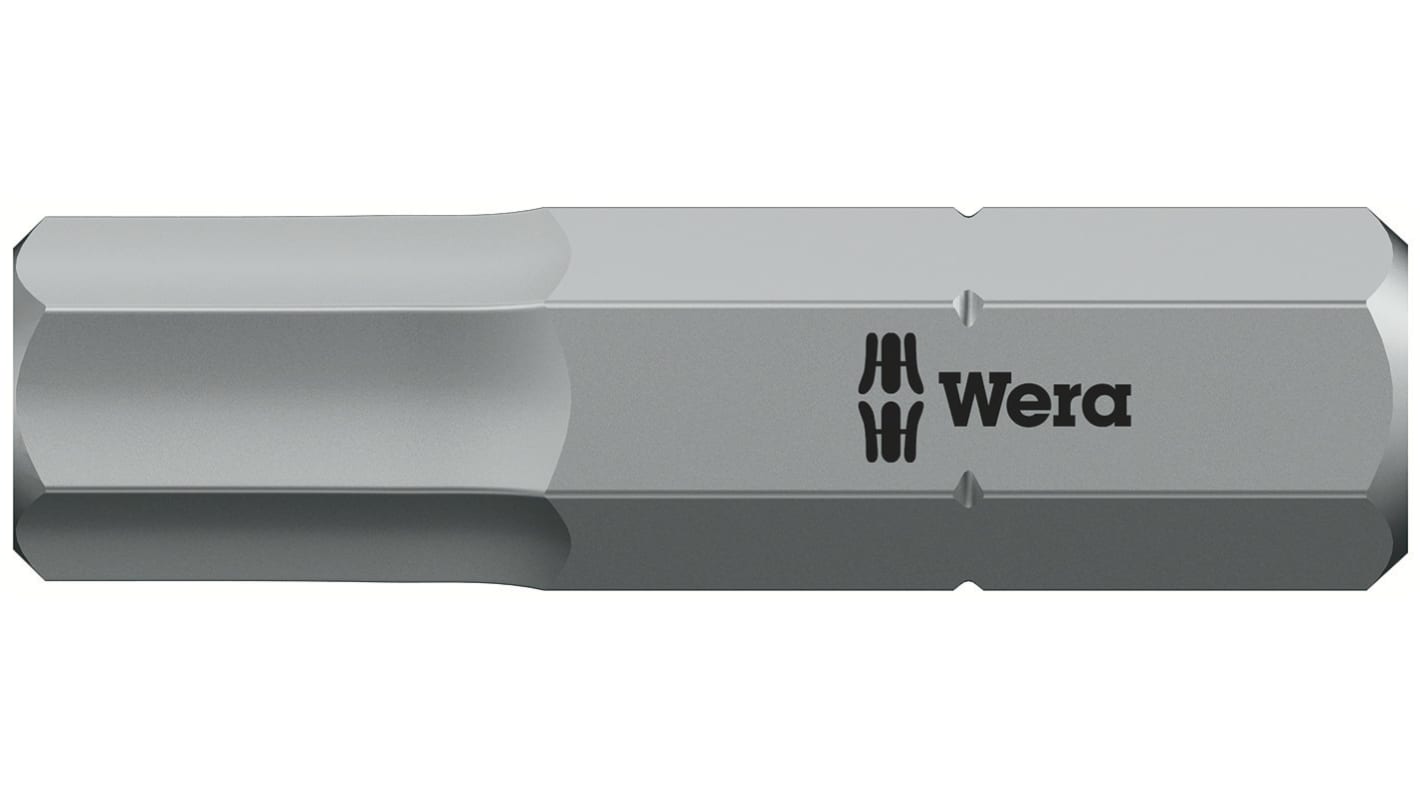 Wera 6 mm HEX Plus Schraubbit, Biteinsatz