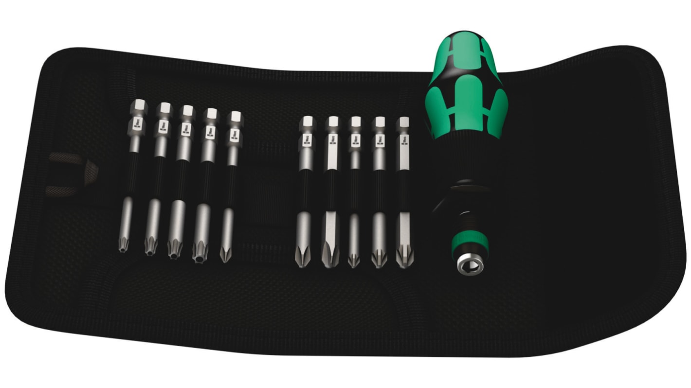 Set di cacciaviti Wera, 11 pezzi Esagonale; Phillips; Pozidriv; Torx