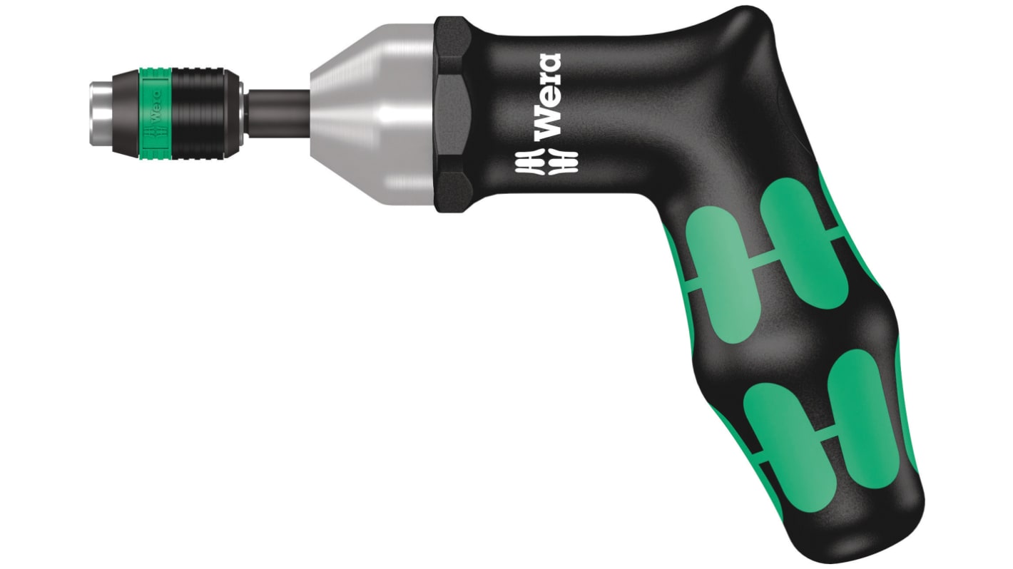 Wera Pre-Settable Hex Torque Screwdriver, 2.8 → 6.2Nm, 1/4 in Drive, ±6 % Accuracy