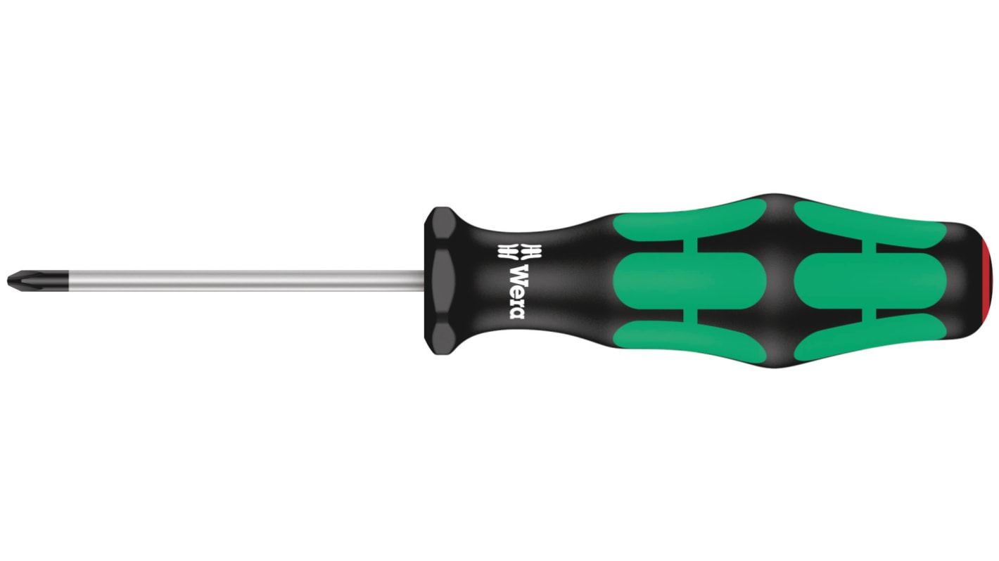 Wera Phillips  Screwdriver, PH0 Tip, 60 mm Blade, 141 mm Overall