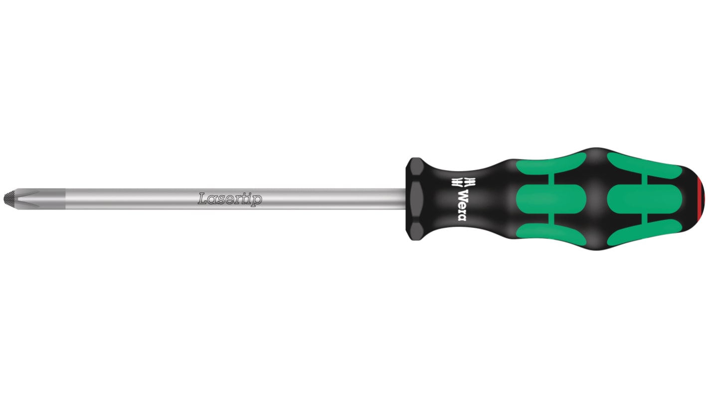 Wera Phillips  Screwdriver, PH3 Tip, 150 mm Blade, 262 mm Overall