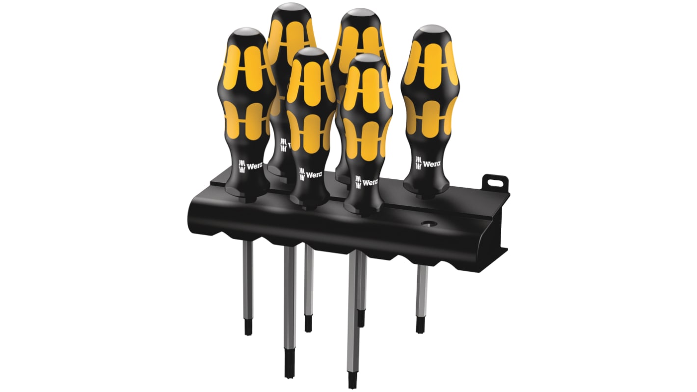 Wera Torx Screwdriver Set, 6-Piece